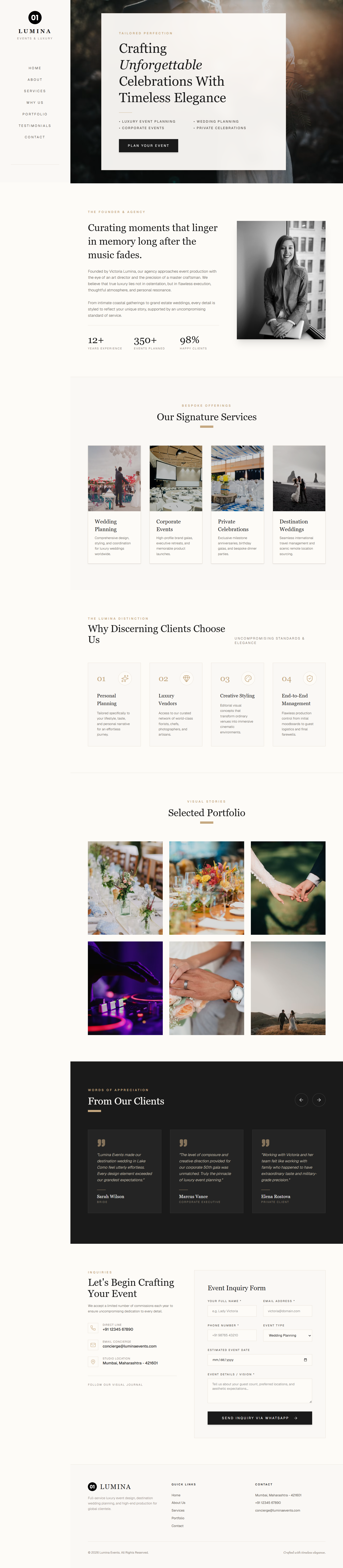 Luxury Event Planner